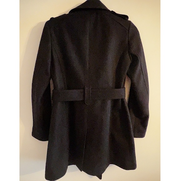 Michael Kors black coat with gold buttons - Picture 3 of 9